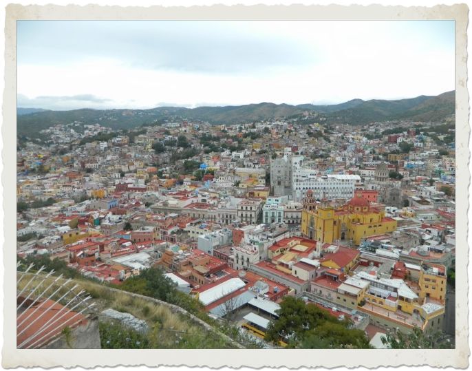 Vue sur la ville de Guanajuato